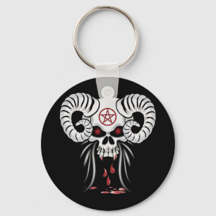 Porte-clés Crâne à cornes de bélier