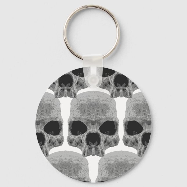 Porte-clés crâne de goth (Recto)