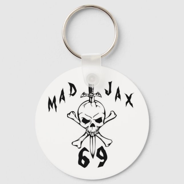 Porte-clés Crâne Mad Jax 69 (Recto)