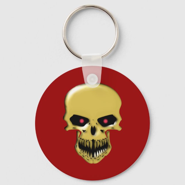 Porte-clés Crâne skull (Recto)