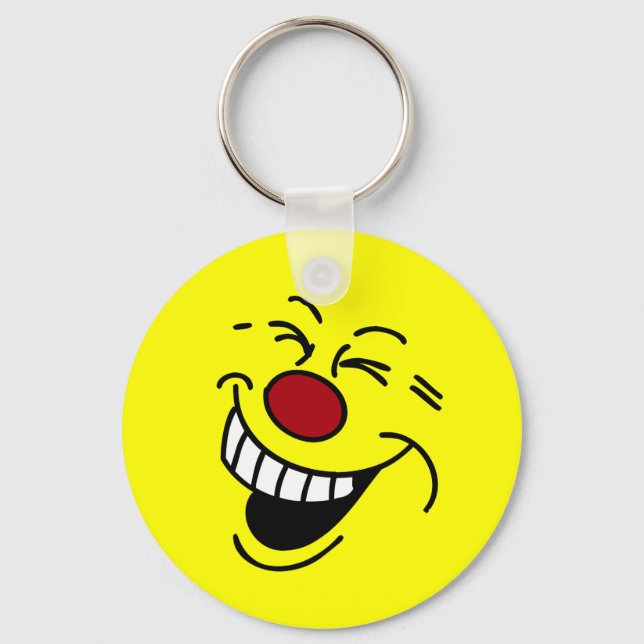 Porte-clés Crazy Face Grumpey (Recto)