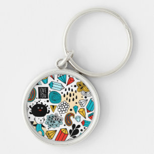 Porte-clés Crazy head