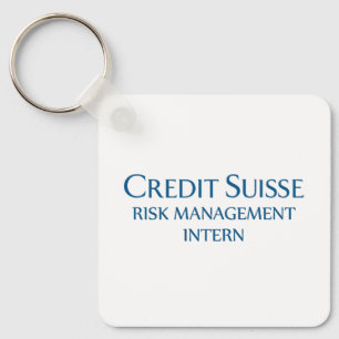 Porte-clés Credit Suisse Risk Management Intern