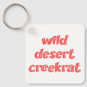 Porte-clés CreekRat® CreekRat Co. Topanga - Malibu - CA