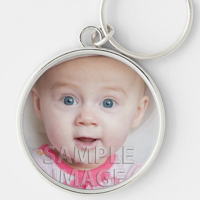 Porte-clés Créez vos propres ! Modèle photo fait sur commande (Devant)
