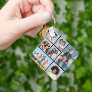 Porte-clés Créez votre propre collection de 7 photos