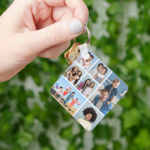 Porte-clés Créez votre propre collection de 7 photos