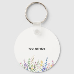 Porte-clés Créez Votre Propre Floral 