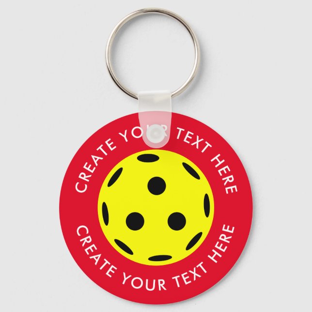 Porte-clés Créez votre propre lecteur de basket-ball de texte (Recto)