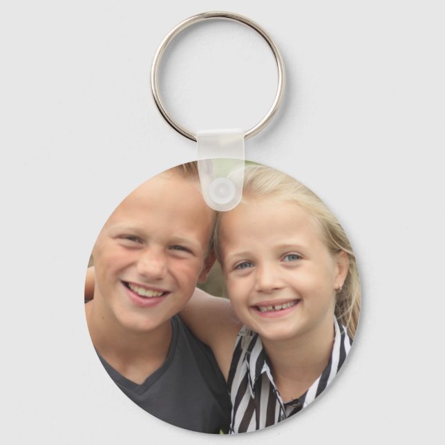Porte-clés Créez votre propre photo (Recto)