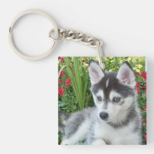 Porte-clés Créez Votre Propre Photo de Animal de Compagnie Pe