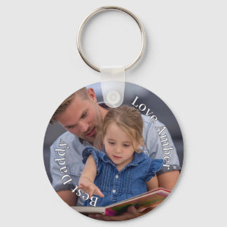 Porte-clés Créez Votre Propre Photo Image Personnalisée Texte
