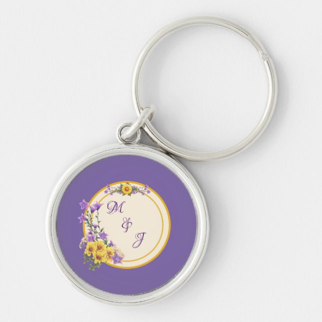 Porte-clés Crème Spring Garden Collection (Devant)