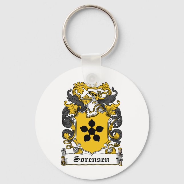 Porte-clés Crest de la famille Sorensen (Recto)