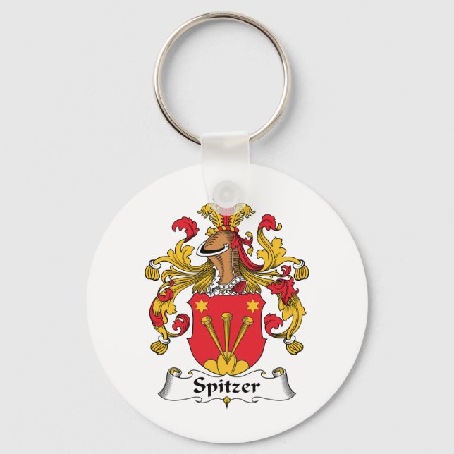 Porte-clés Crest de la famille Spitzer (Recto)