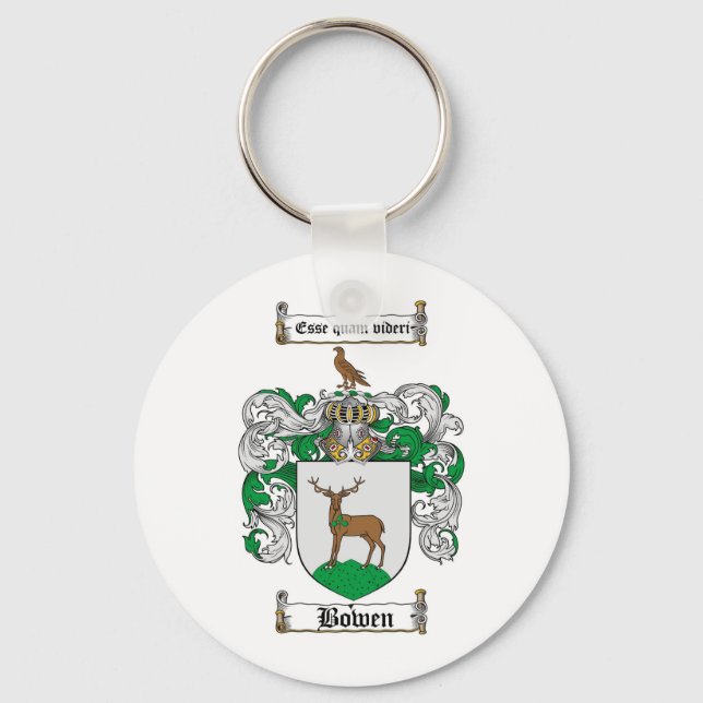 PORTE-CLÉS CRÊTE FAMILIALE DE BOWEN - BRAS DE BOWEN (Recto)