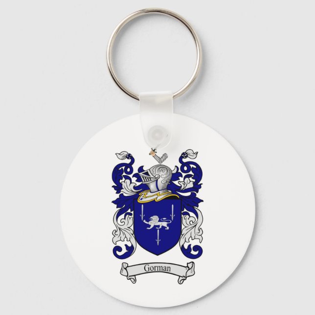 PORTE-CLÉS CRÊTE FAMILIALE GORMAN - BRAS GORMAN (Recto)