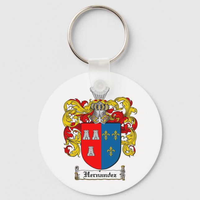 PORTE-CLÉS CRÊTE FAMILIALE HERNANDEZ - HERNANDEZ BRAS (Recto)