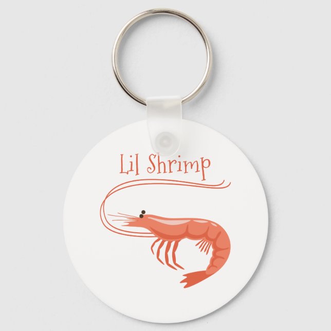 Porte-clés Crevettes Lil (Recto)
