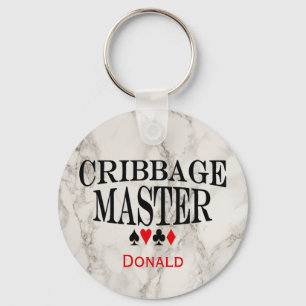 Porte-clés Cribbage Master Personnalisé