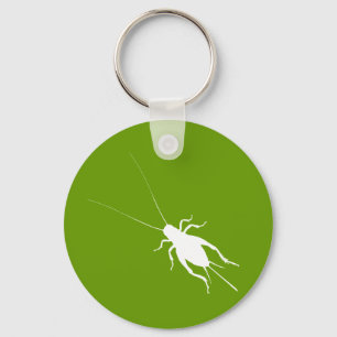 Porte-clés Cricket blanc
