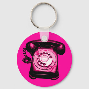 Porte-clés Crimson de ligne téléphonique