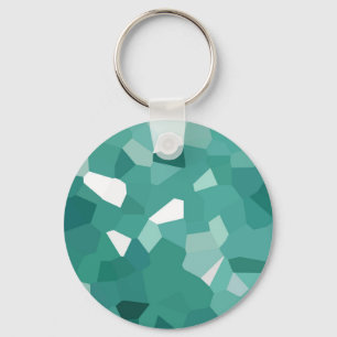 Porte-clés Cristaux bleus