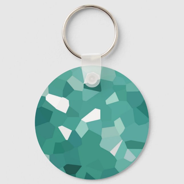 Porte-clés Cristaux bleus (Recto)