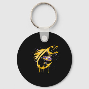 Porte-clés Crochet de pêche des Tigers de Lsu