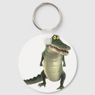 Porte-clés Crocodile de dessin