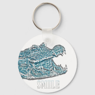 Porte-clés Crocodile du sourire