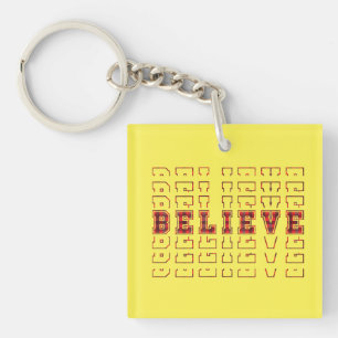 Porte-clés Croire - Designs de Noël