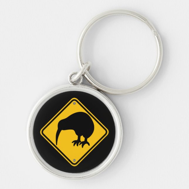 Porte-clés Croisement de kiwi de la Nouvelle Zélande (Devant)