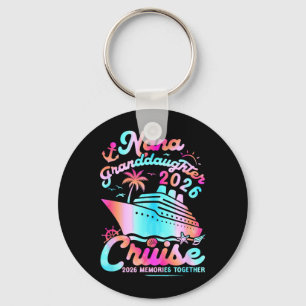 Porte-clés Croisière de Nana Petite-fille 2026 Souvenirs Drôl
