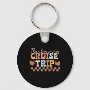 Porte-clés Croisière de Thanksgiving Tee de correspondance de