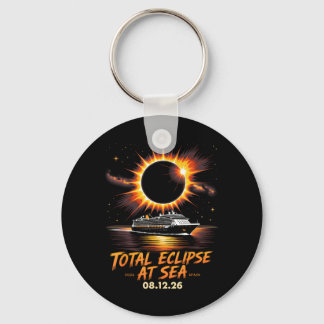 Porte-clés Croisière en mer en Espagne éclipse solaire totale