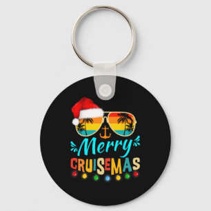 Porte-clés Croisière Joyeuse Noël Père Noël Reindeer
