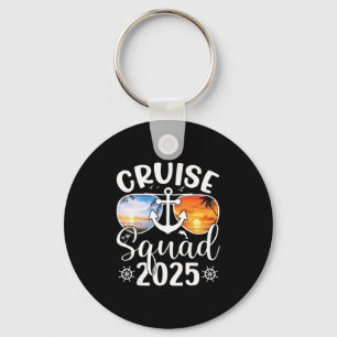 Porte-clés Croisière Squad 2025 Famille Week-end Croisière L