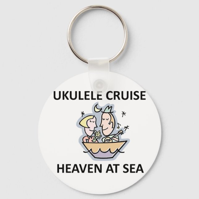Porte-clés Croisière Ukulele (Recto)