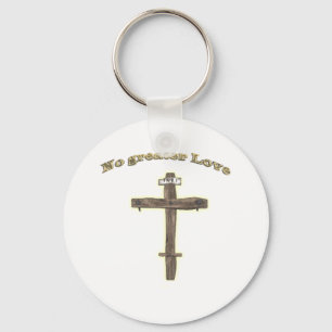 Porte-clés Croix chrétienne