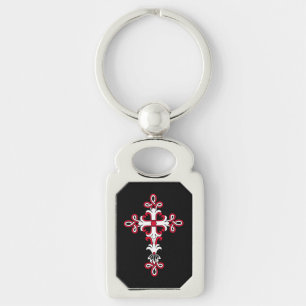 Porte-clés Croix chrétienne