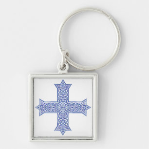 Porte-clés croix copte
