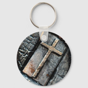 Porte-clés Croix de protection