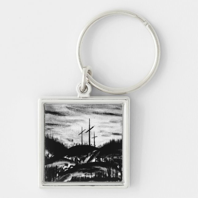 Porte-clés Croix de repos (Devant)