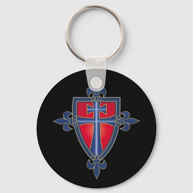 Porte-clés Croix du récepteur (Recto)