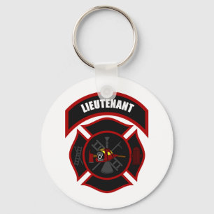 Porte-clés Croix maltaise - Lieutenant (Casque rouge)