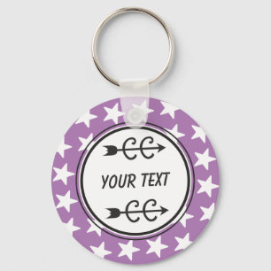 Porte-clés Cross Country PURPLE Porte - clé personnalisé