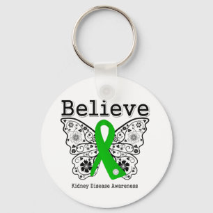 Porte-clés Croyez la conscience de maladie rénale
