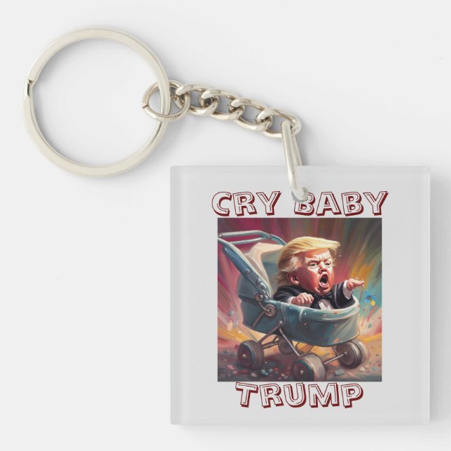 Porte-clés Cry Baby Trump Porte - clé (Devant)