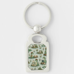 Porte-clés Cryptides confortables Nessie Monstre du Loch Ness